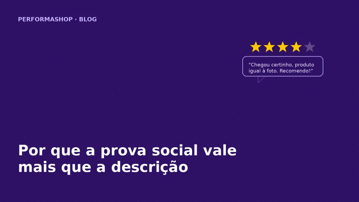 Estrelas de avaliação e um balão de depoimento de cliente
