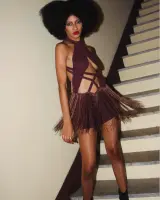 Vestido brown — foto 3