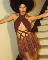 Vestido brown — foto 2